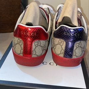 GUCCI Men’s Ace Supreme Sneakers